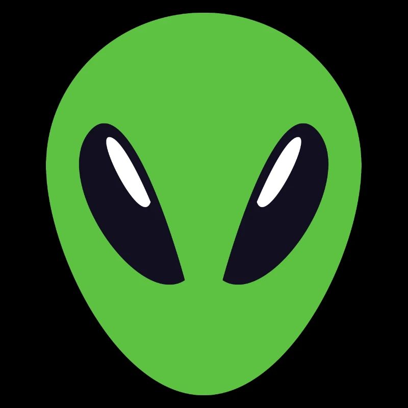 Extraterrestre vert mignon