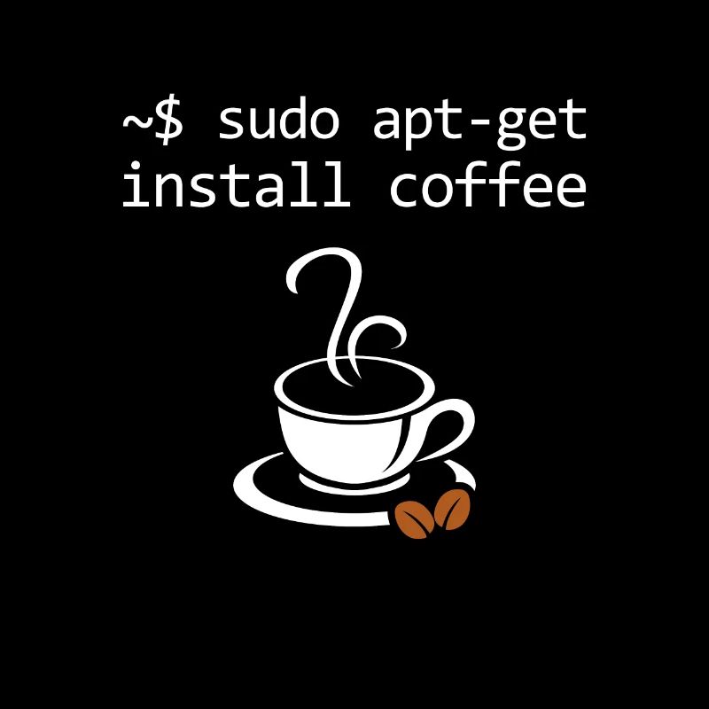 Sudo Install Coffee Informaticien Admin