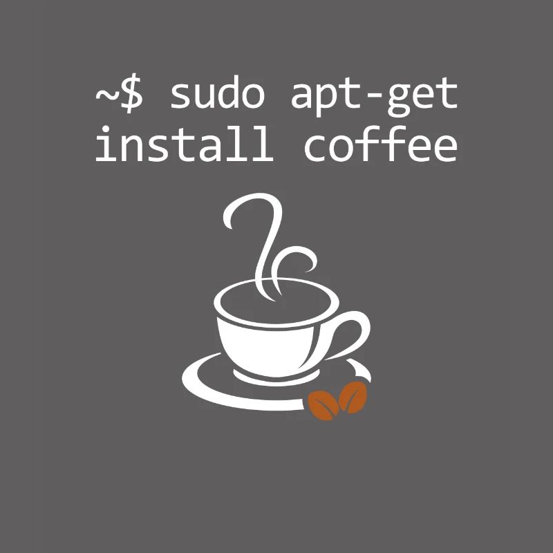 Sudo Install Coffee Informaticien Admin