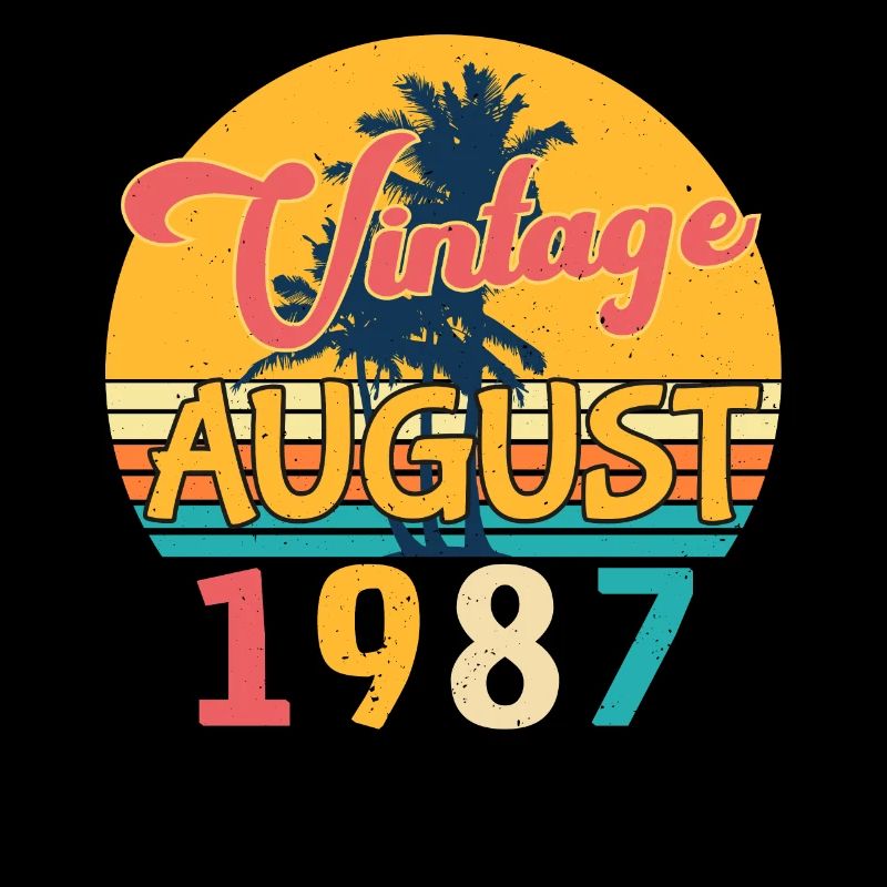 August 1987 Geschenkidee