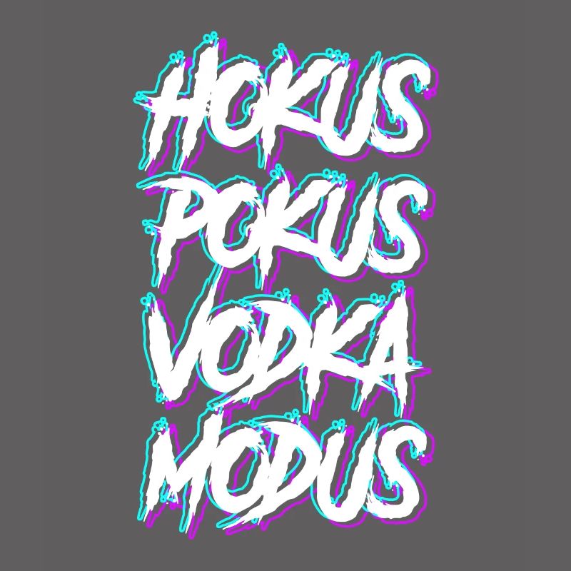 Hokus Pokus Vodka Modus Vodkatrinker Vodka