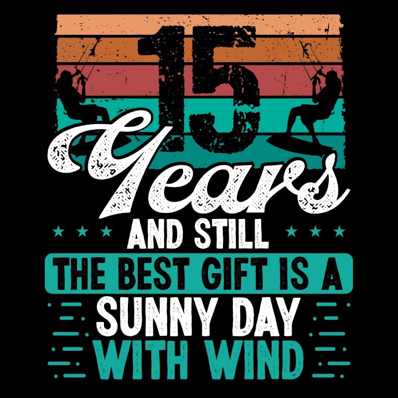 Kitesurfer de 15 ans Kitesurfer 15 Anniversaire