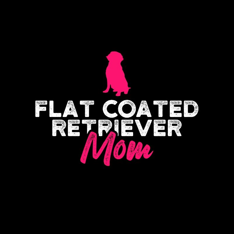 Flat Coated Retriever maman