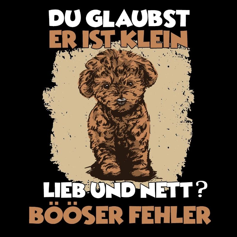 Süßes Pudel Hundehalter Geschenkidee Zwergpudel