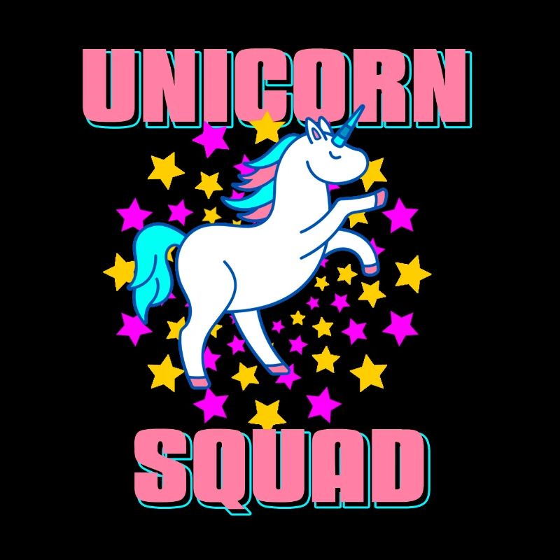 Unicorn Squad Awesome Dazzling T-Shirt Present