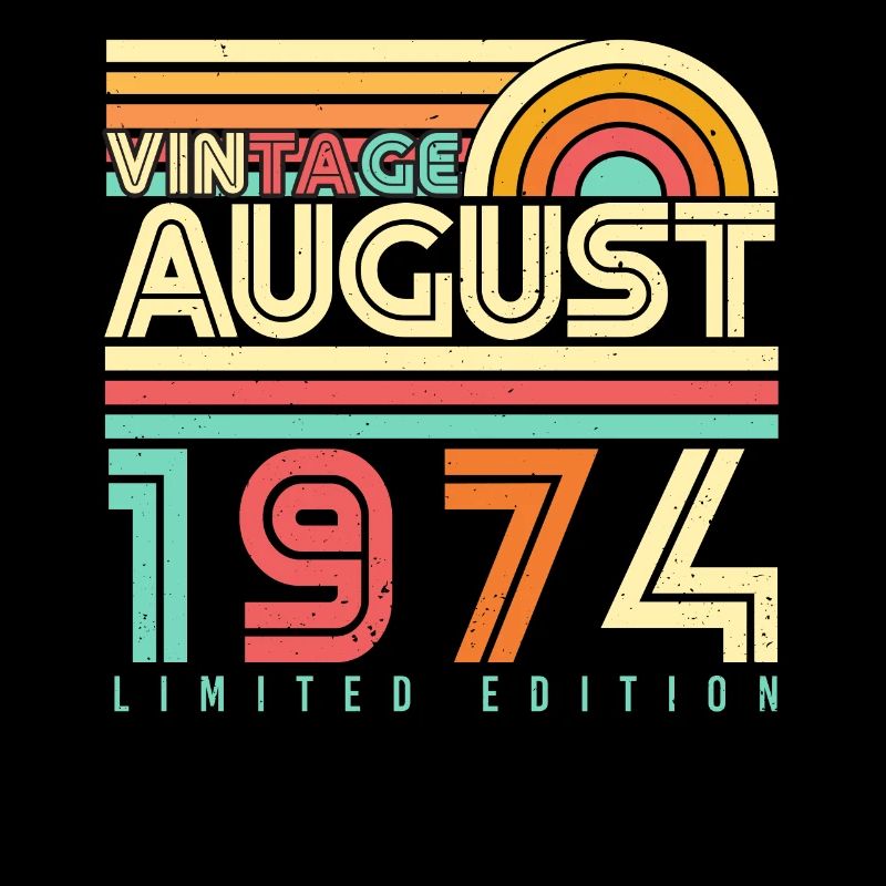 1974 Im August Geschenkidee