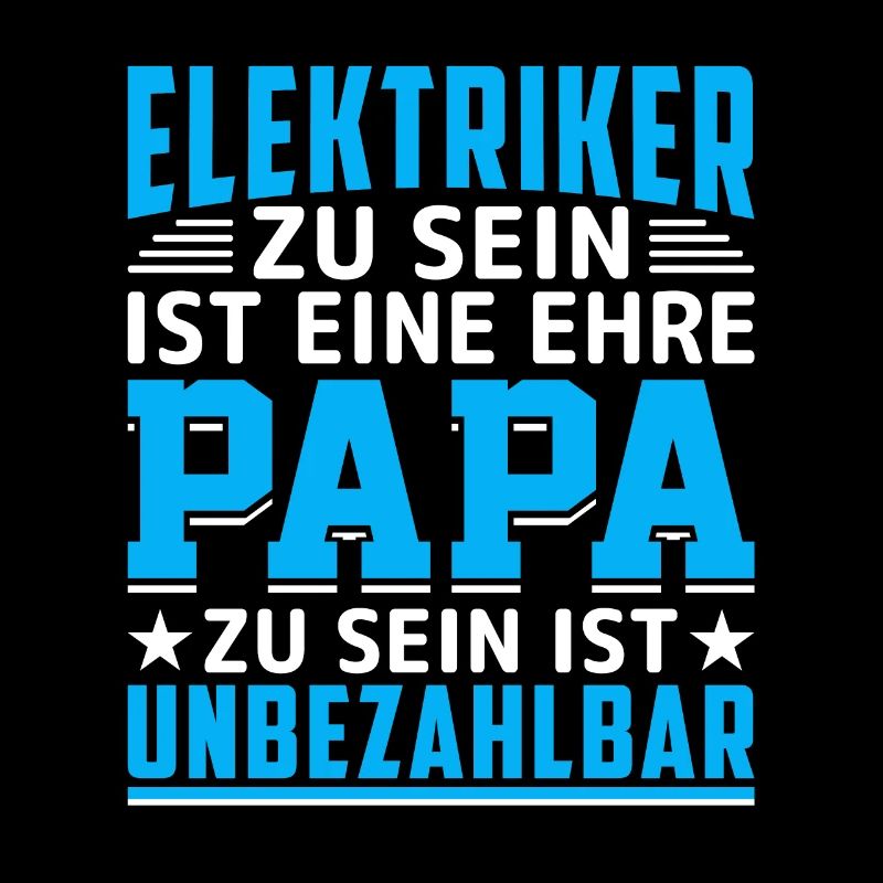 Papa Elektriker Elektroniker Geschenk