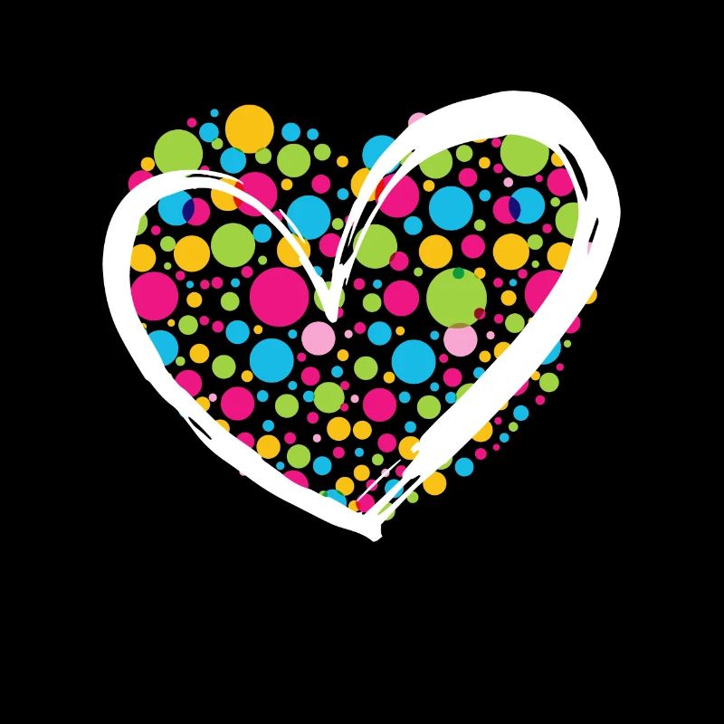 International Dot Day Heart Points Point