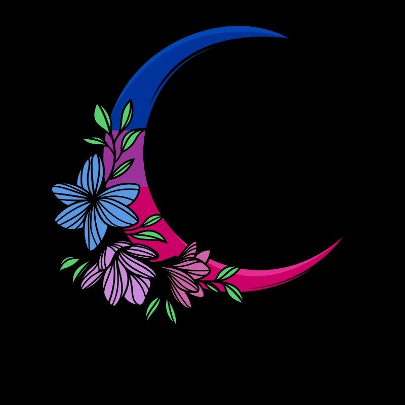 Bisexual Moon LGBT Bisexual Pride