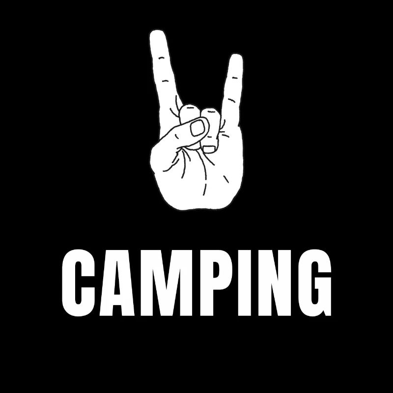 Le Camping c'est cool - Signe Surfeur Shaka