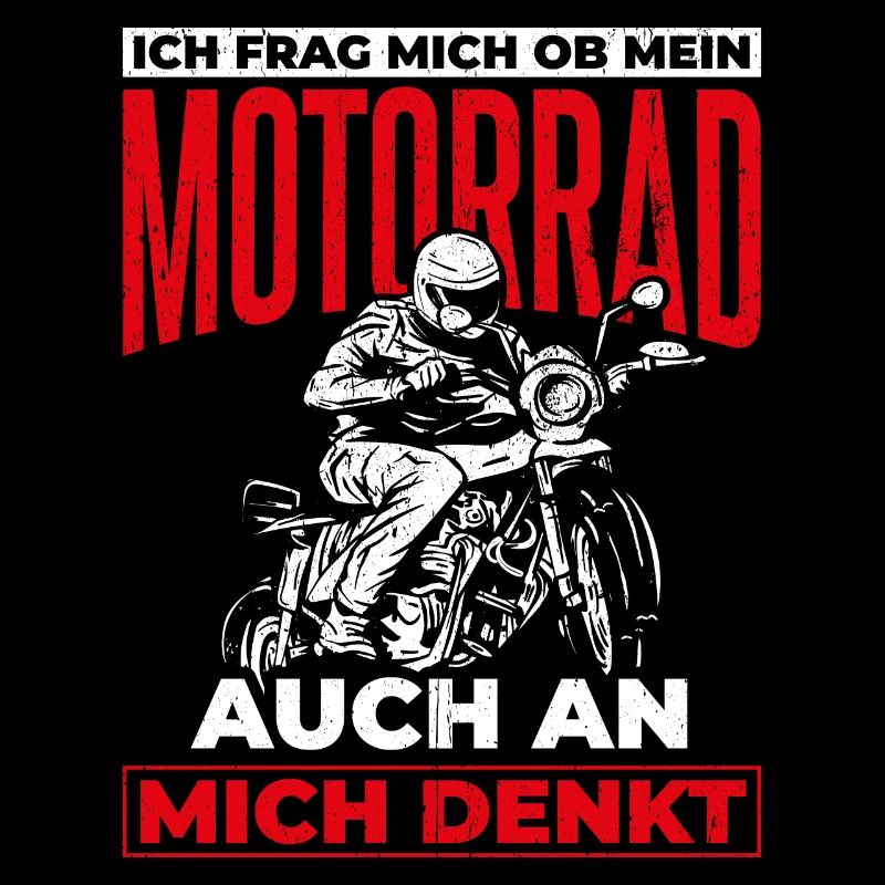 Motorrad Biker Motorradfahrer Spruch Motorrad Gesc