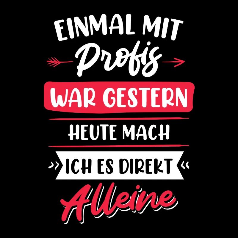 Einmal mit Profis war gestern