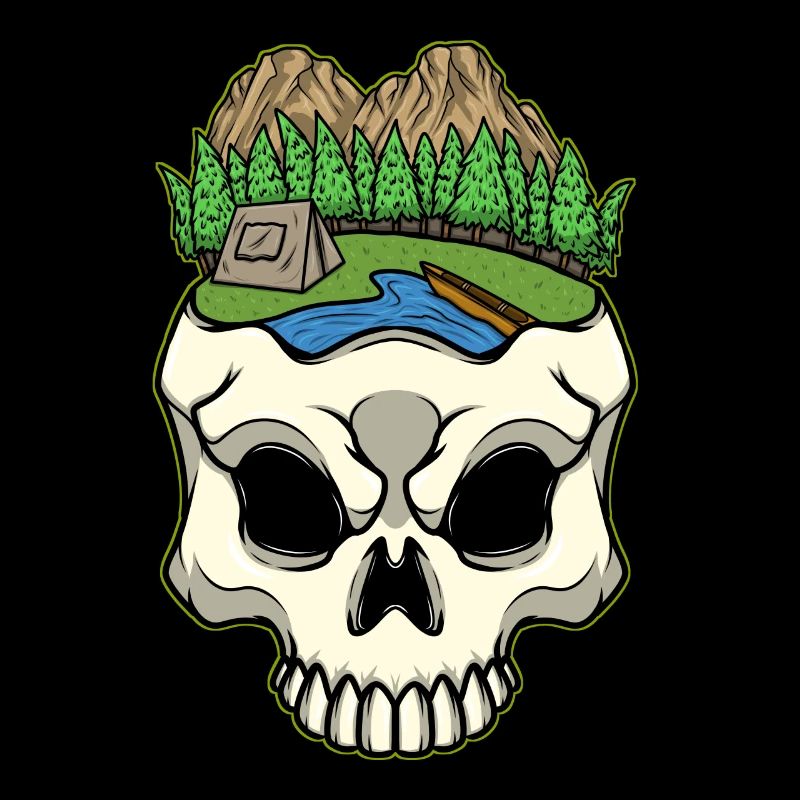 Skeleton Head Camp Campingplatz Camper Camping