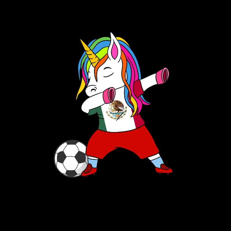Mexiko-fußball-tupfendes Geschenk