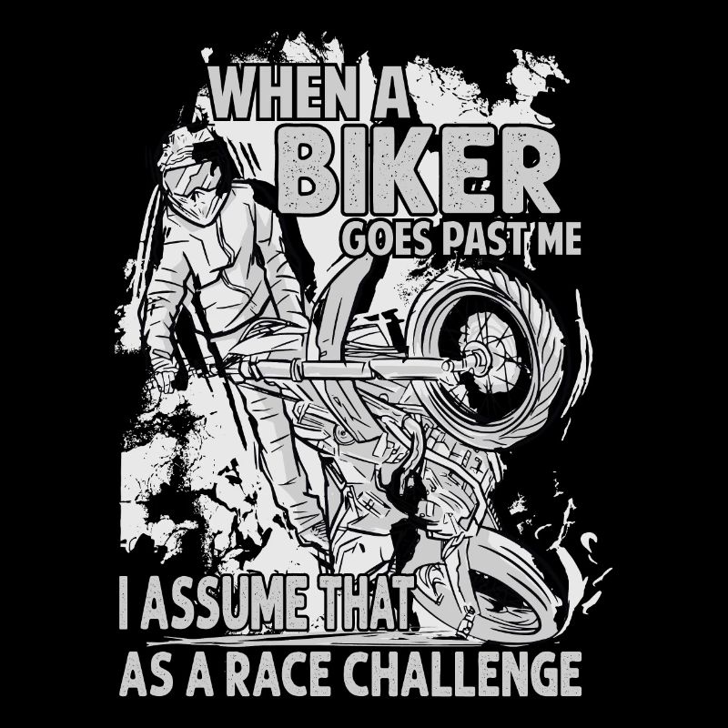 When A Biker Goes Past Me I Assume That As A Race