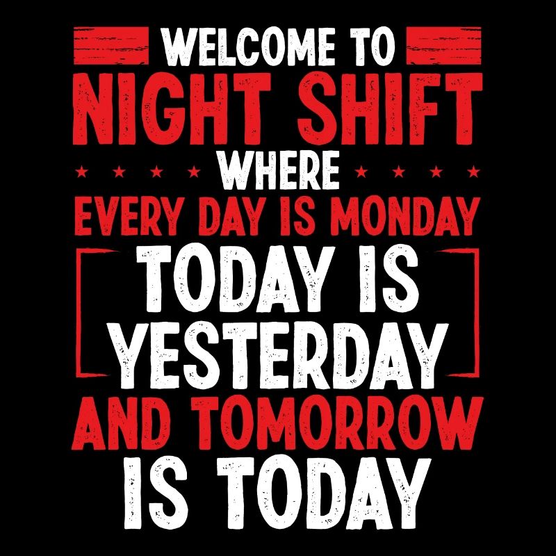 Factory Worker Night Shift Worker Production Humor