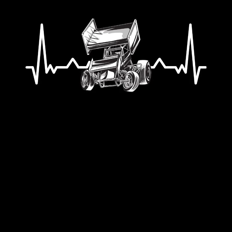 Sprint Car Racing Spruch
