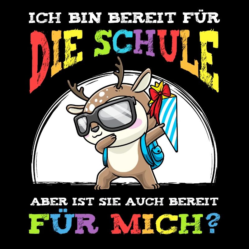 Schulkind Einschulung Reh