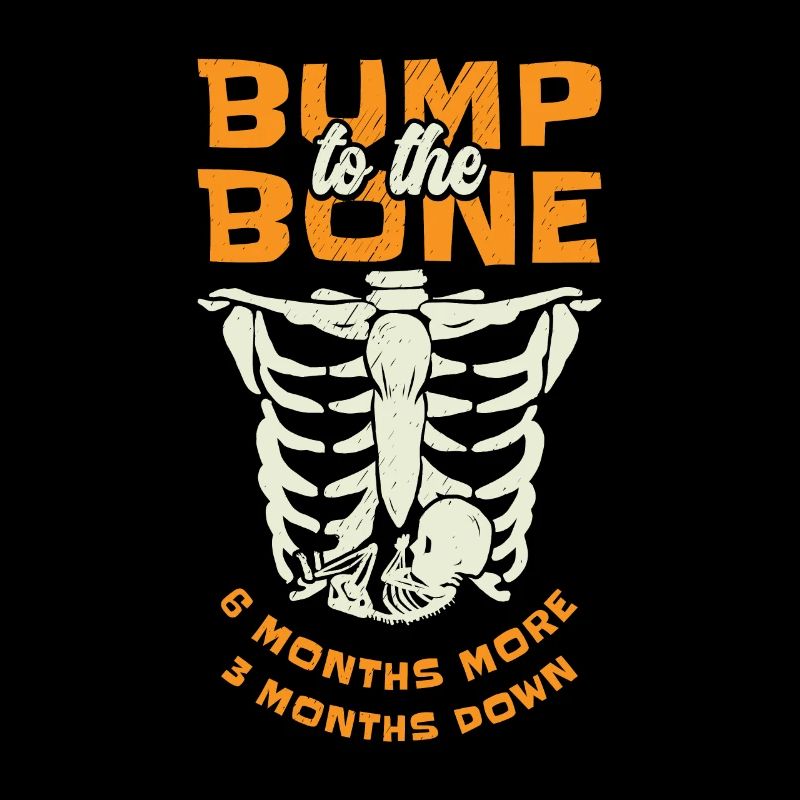 Grossesse Halloween Bump To The Bone