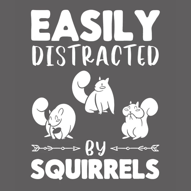 Slightly distracted by squirrel squirrels