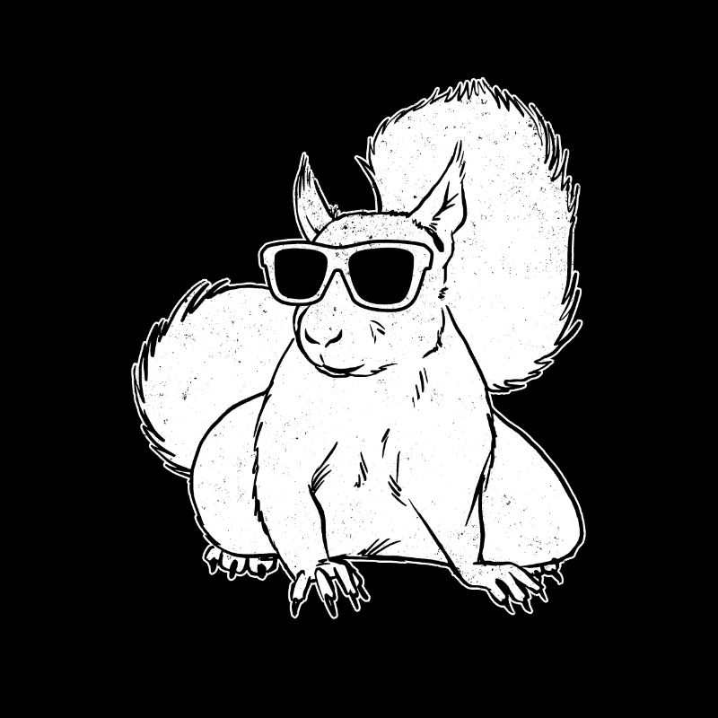 Squirrel Season Squirrel with sunglasses