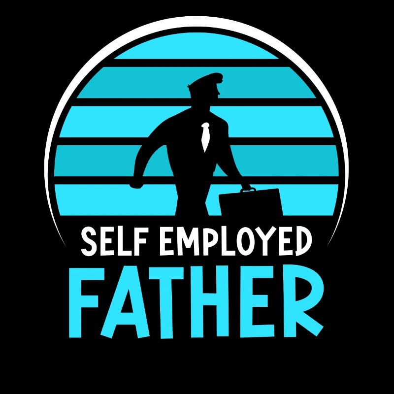 Selbständiger Vater Freelancer Selbstständig