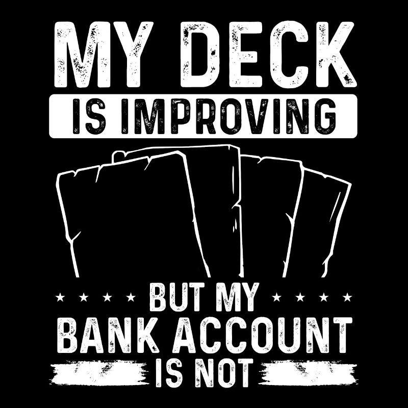 Jeu de cartes à collectionner le jeu de compte bancaire Deck