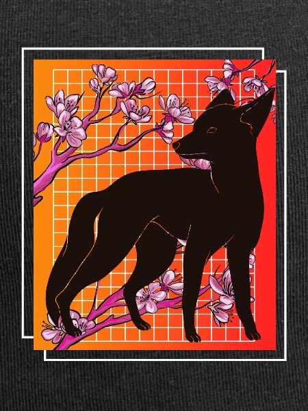 Kiteune Japanese fox