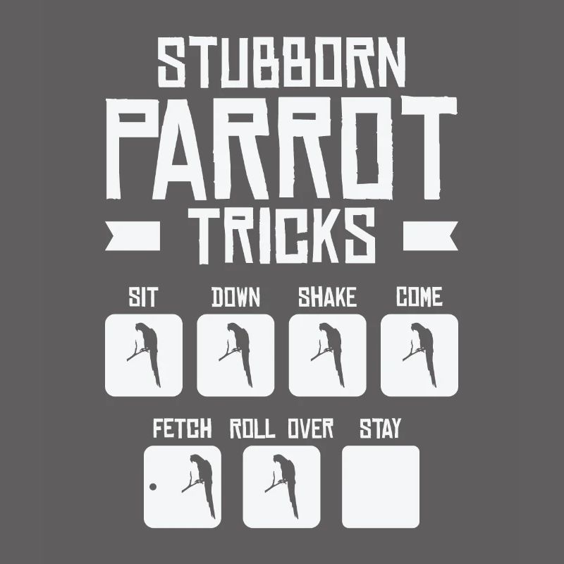 Ara Birdnerd Pet Tricks Perroquet persistant