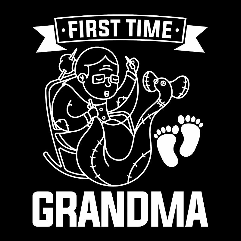 Annonce de grossesse de grand-mère pour la première fois