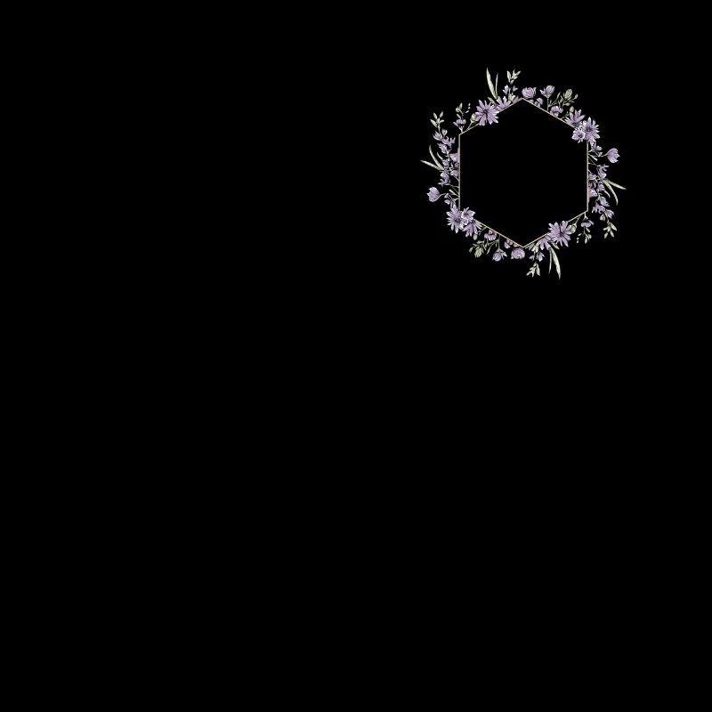 Lavender I Team Bride Flower Wreath Wedding Boho