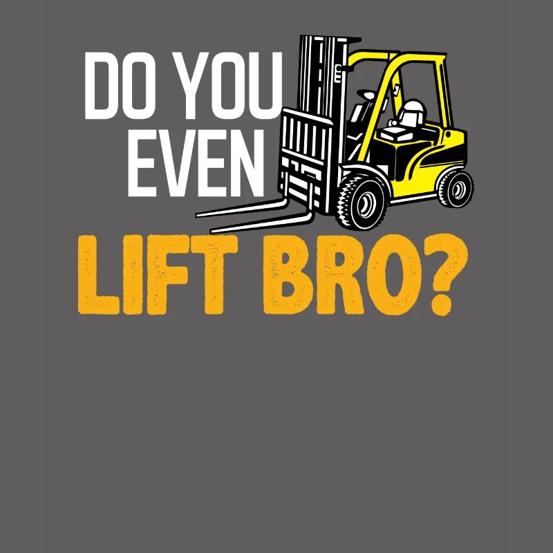 Forklift driver operator funny design