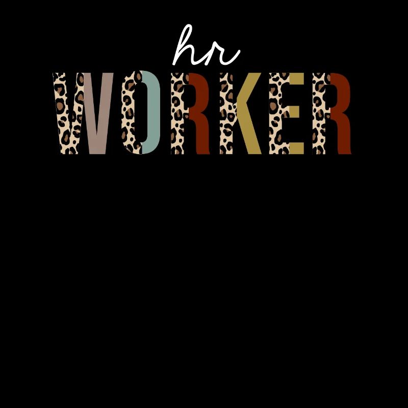 hr worker hr worker leopardHR-Arbeiter mit Leopardenmuster