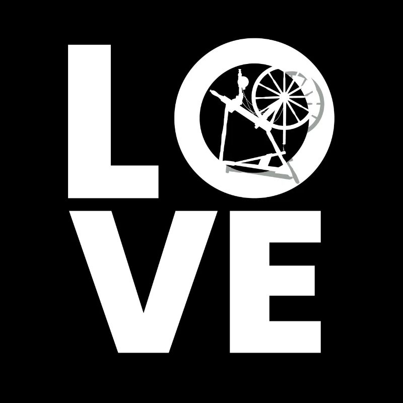 Love Spinnrad Spinnen