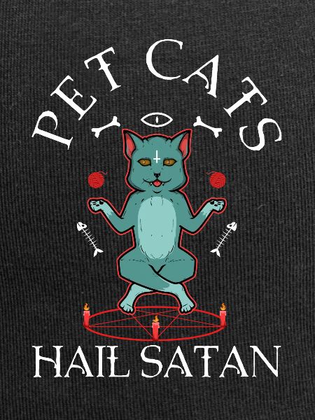 Pet Cats Hail Satan