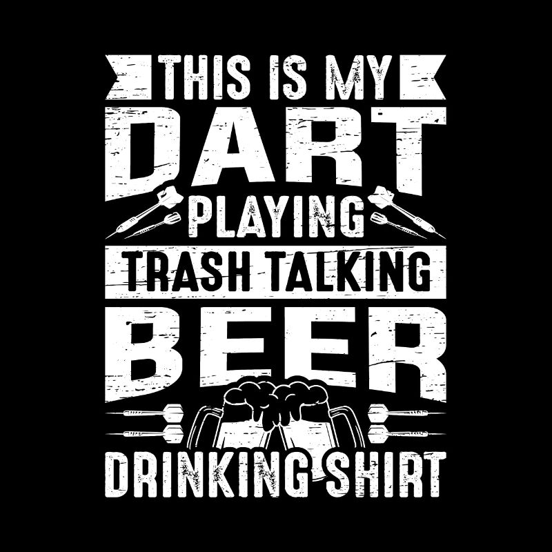 Darts Player Dartboard Das ist mein Dart Playing