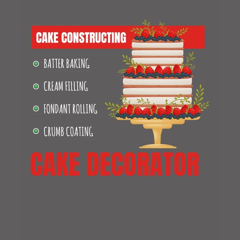 Cake Constructing Baking Cake Cupcake