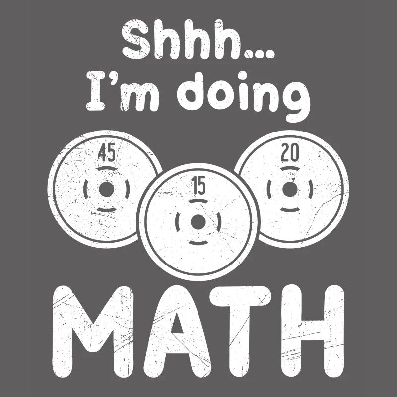 Shh. I do math bodybuilder weight training