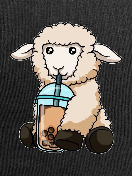Kawaii Bubble Tea Sheep