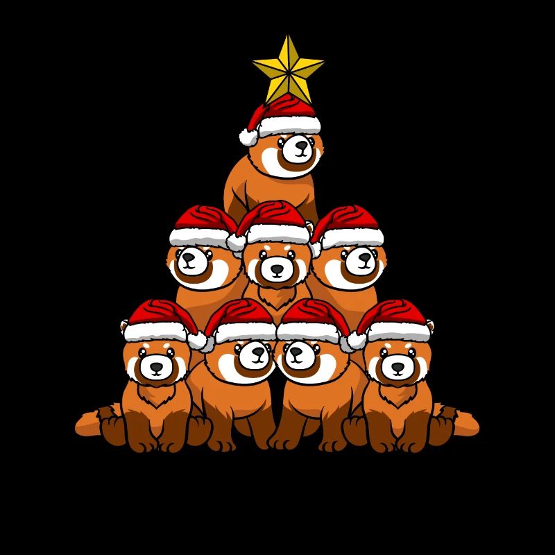 Panda Christmas Tree