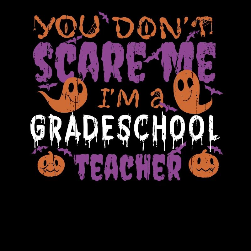 Ghost Pumpkin Elementary Teacher Halloween