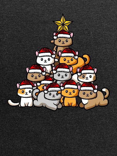 Cats Christmas Tree