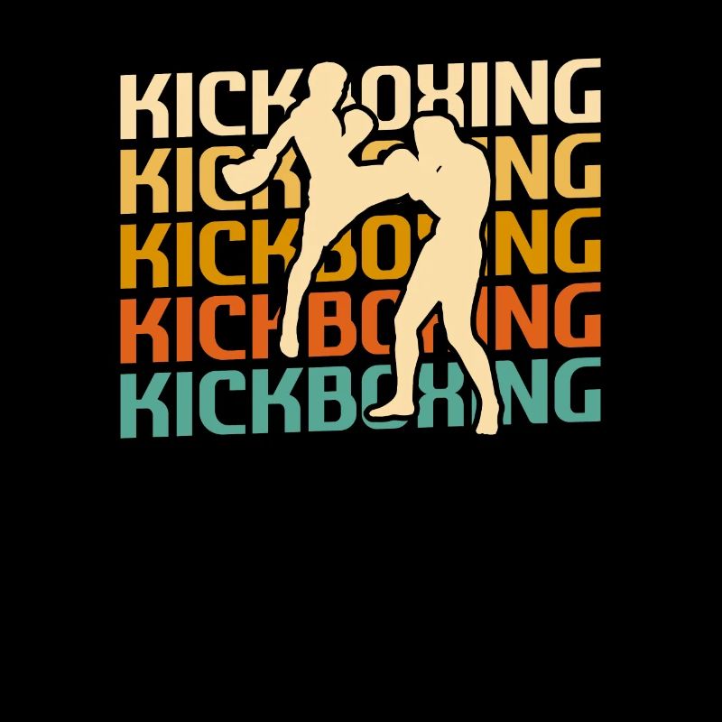 Retro Vintage Classic Kickboxing Kickboxer