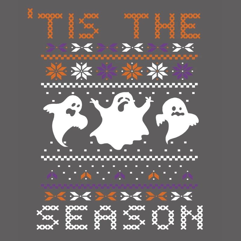Stitch Pattern Ghost Creatures Saison Halloween