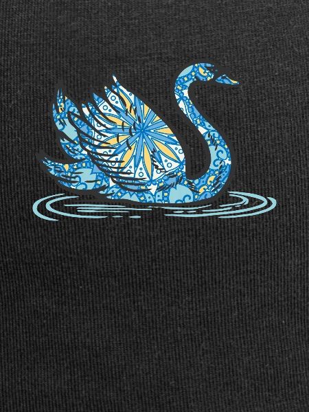Mandala Swan Geometry Pattern