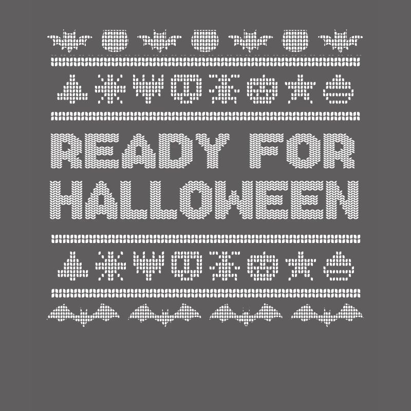 Stitch Pattern Funny Creatures Ready Halloween