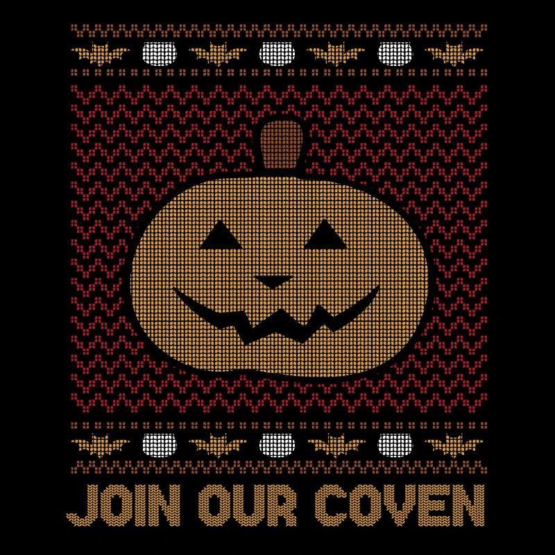 Stitch Pattern Pumpkin Creature Coven Halloween