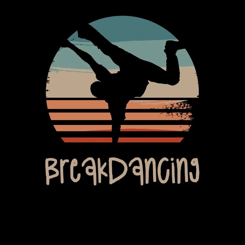 Retro Vintage Classic Breakdancing Breakdance Danc