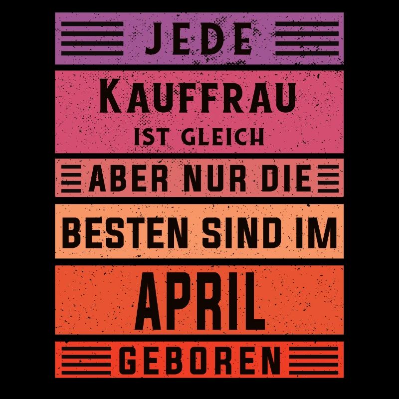 Einzelhändler Geburtstag April geboren Kauffrau