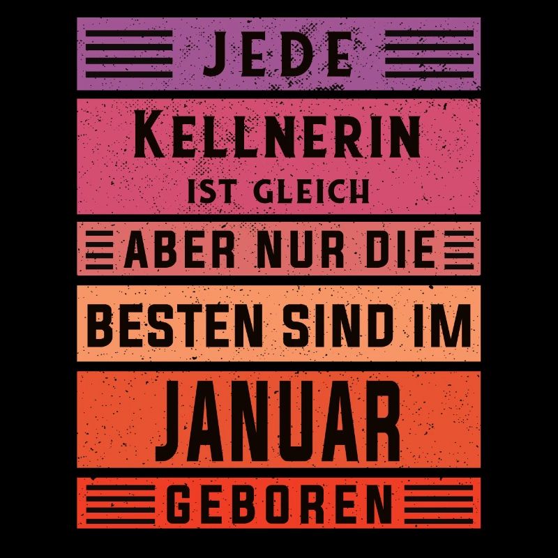 Gastronom-Wirt Geburtstag Januar geboren Kellnerin